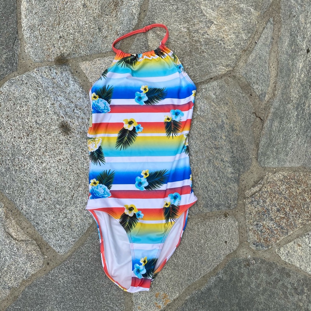 TUCKER + TATE Girls (14) one piece bathing suit